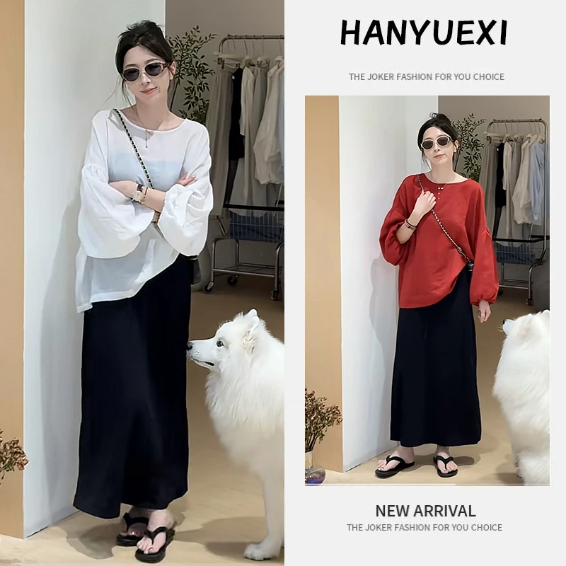 夏季时尚一整套女装2025新款镂空绑带防晒衬衫百搭半身裙两件套潮