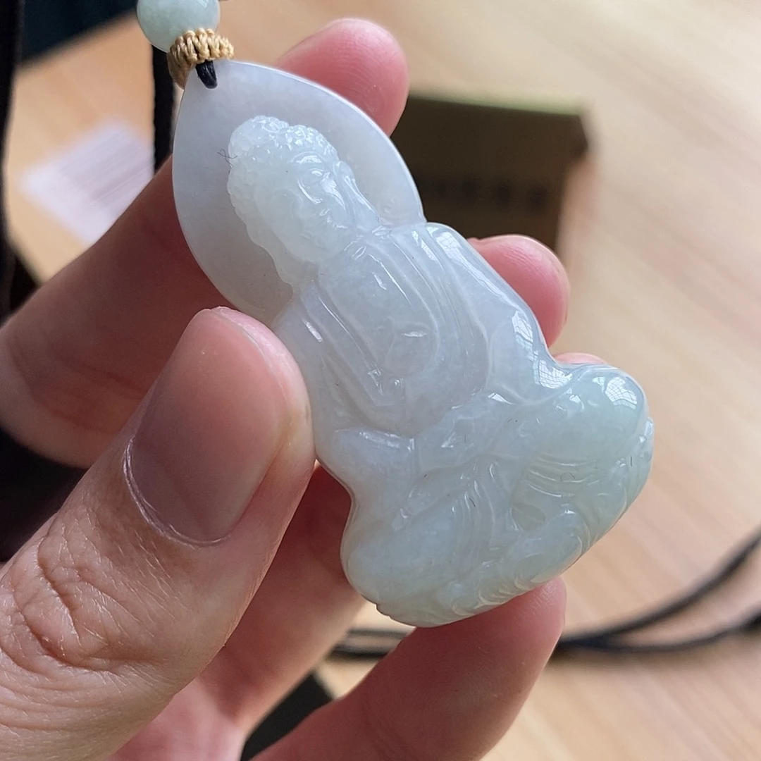 【闪购商品】颈饰未镶嵌翡翠天然缅甸A货翡翠