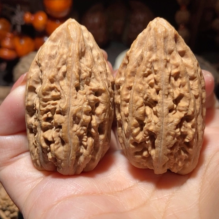 把件文玩核桃东北楸子小雪110