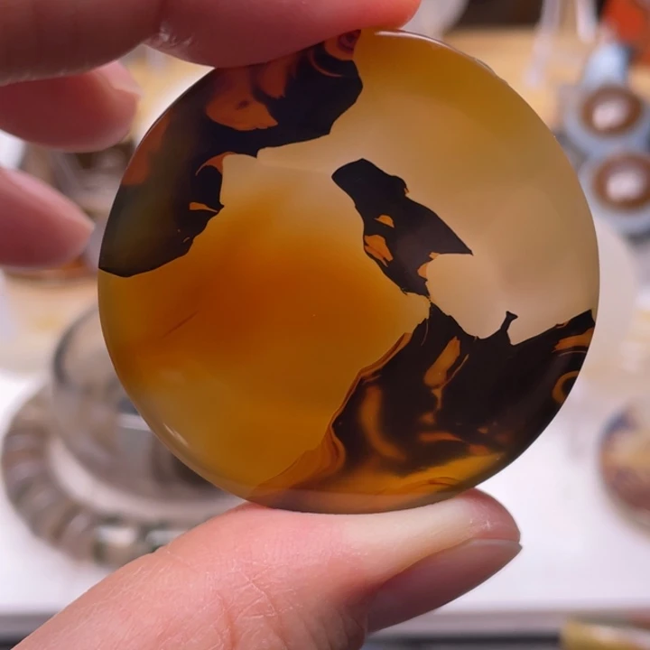 玛瑙/玉髓未镶嵌吊坠(不含链)