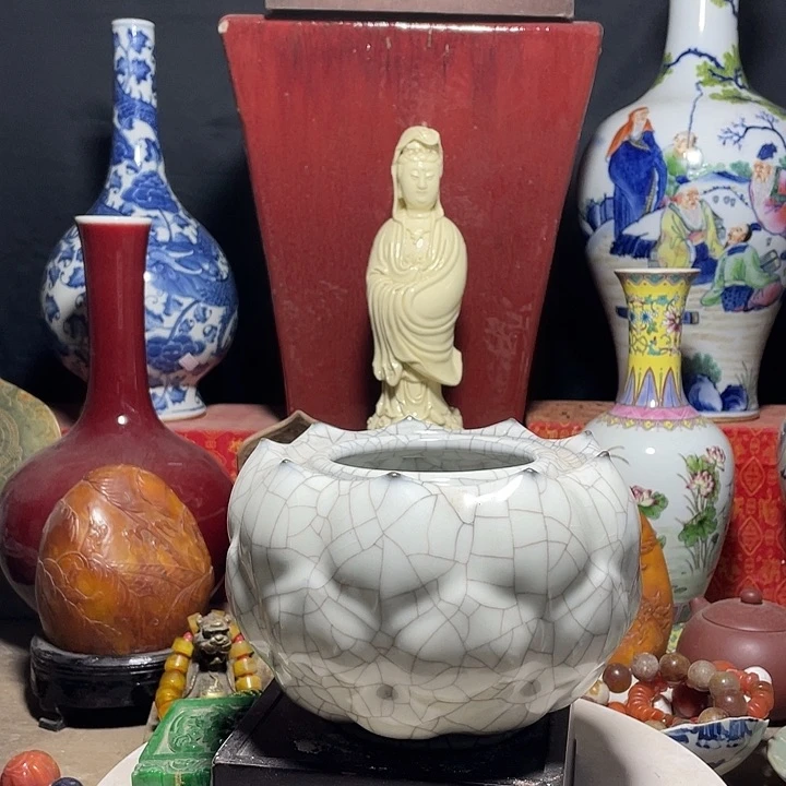 瓷片青花瓷器手工制作