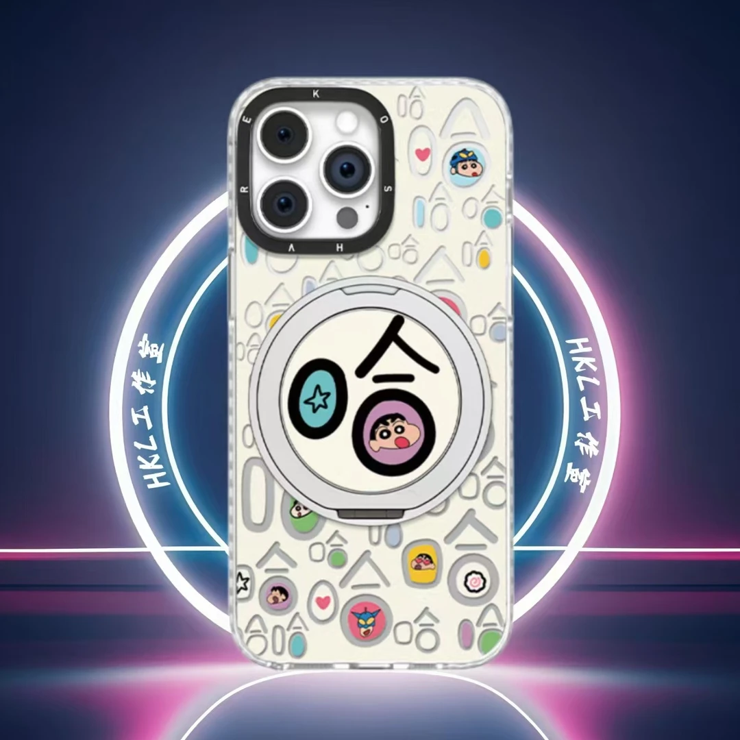 小新哈哈哈适用苹果手机壳爆款16pm防摔15支架华为简约卡通小米