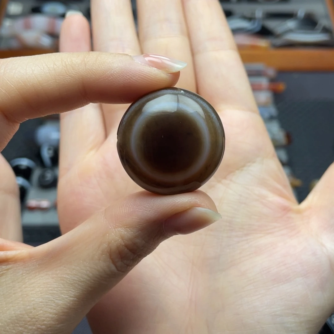 A***G玛瑙/玉髓单珠未镶嵌