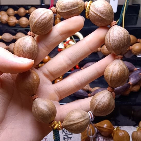 橄榄核手串/手链橄榄核手串三花铁核德庆王2.2