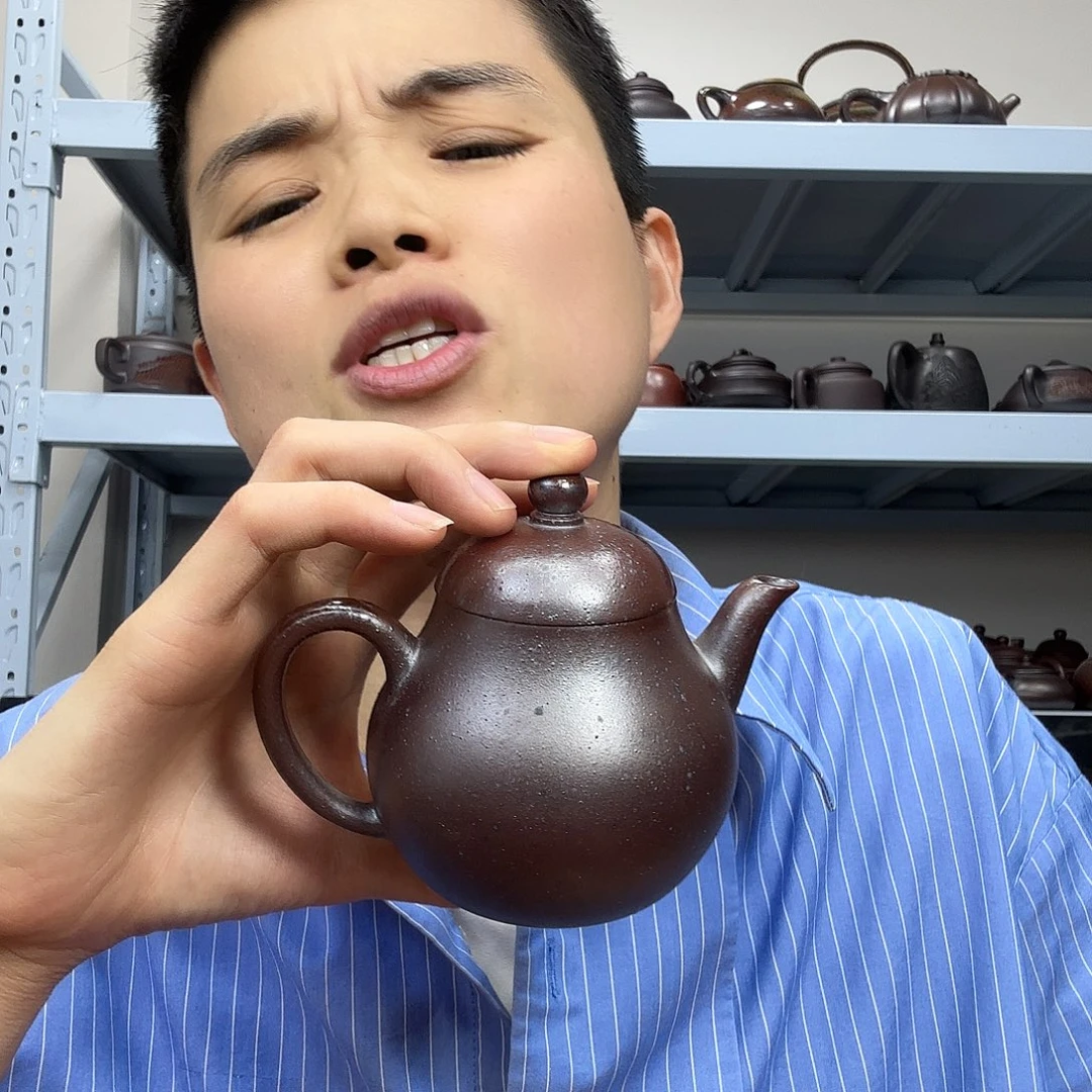 紫砂茶壶民间手艺人全手工制作