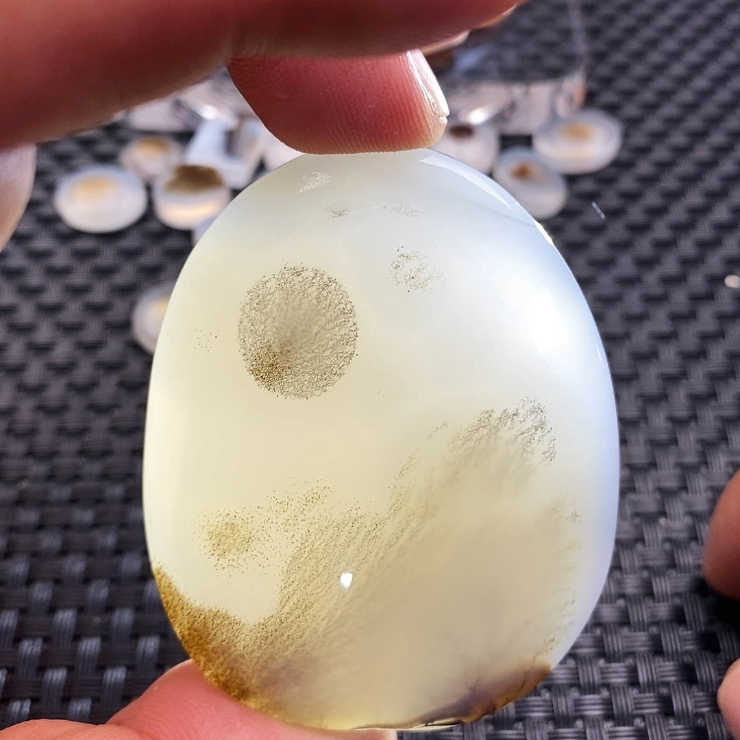 诗***～玛瑙/玉髓未镶嵌吊坠(不含链)