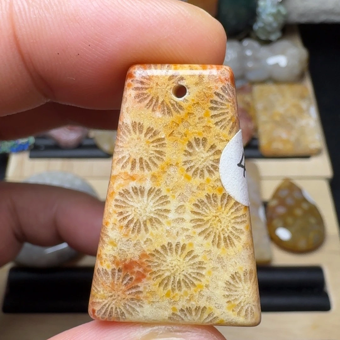 硅化玉未镶嵌纯天然色有机玉石保真色