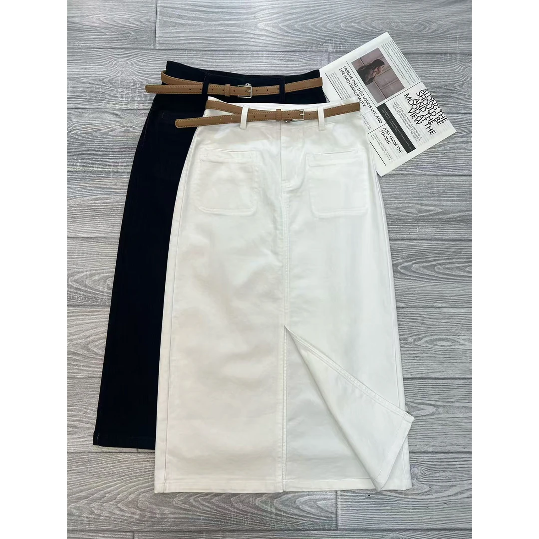 （小雨推荐）2025年新款夏款时尚修身百搭显瘦不规则裙子