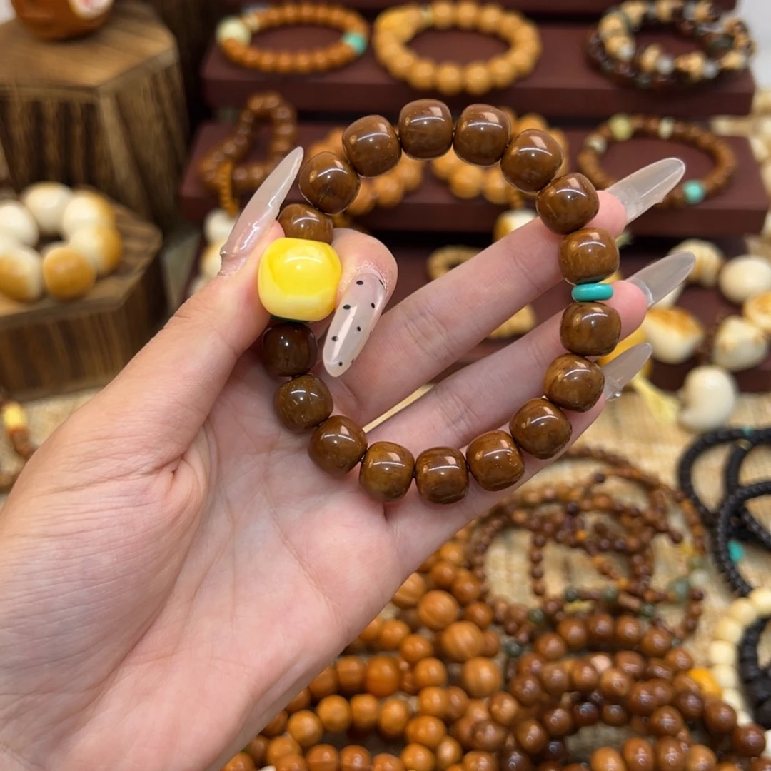 喜***海手串库克卡12老型搭配桶珠