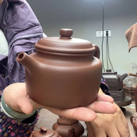 茶壶紫砂泥料底槽清