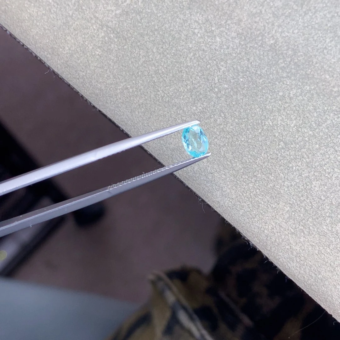 帕拉依巴碧玺珠宝半成品未镶嵌0.53ct