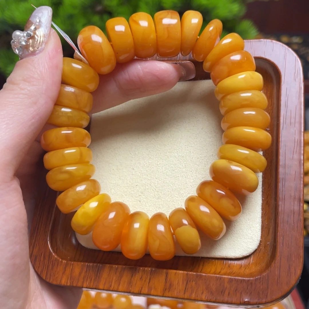 蜜蜡手链未镶嵌手串