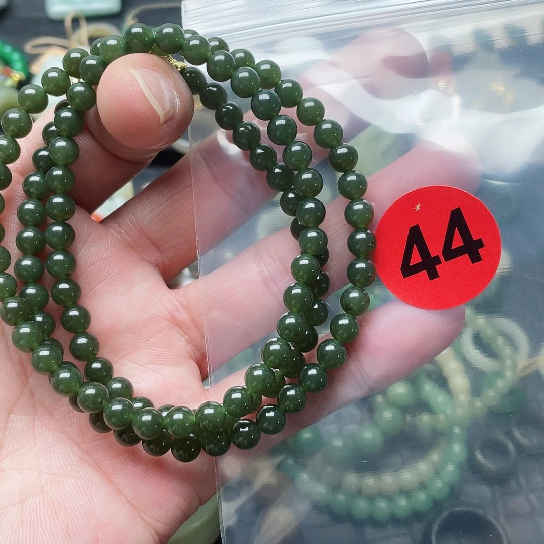 未镶嵌手链和田玉英*