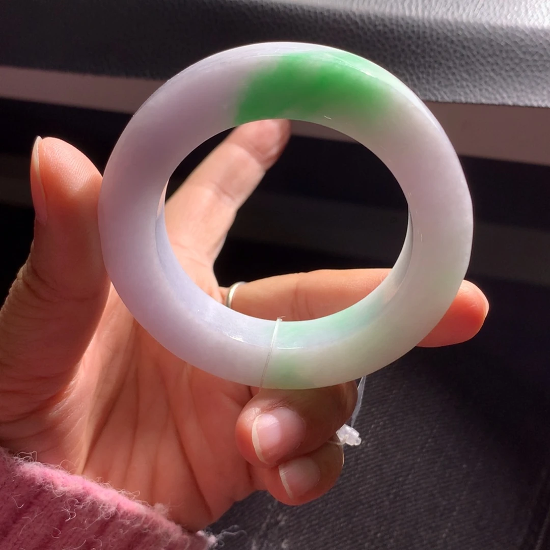 定制翡翠未镶嵌翡翠手镯