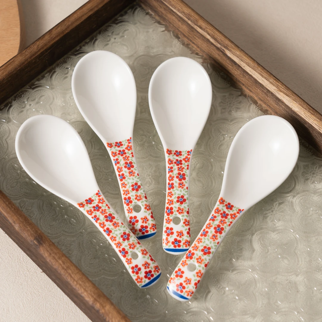 【泡芙专属】西里西亚/碧丝粉黛-色彩小汤勺4个