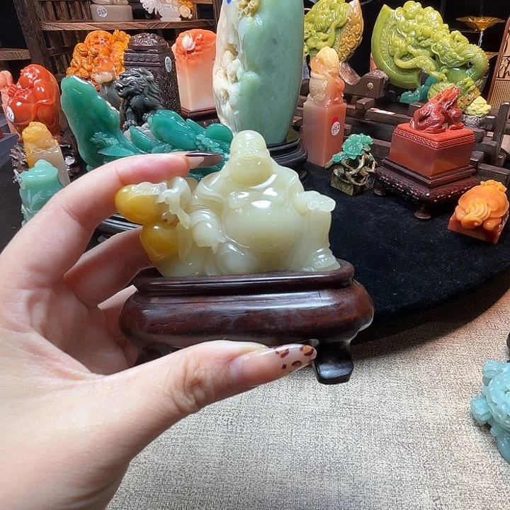 印石昌化石寿山石印章8