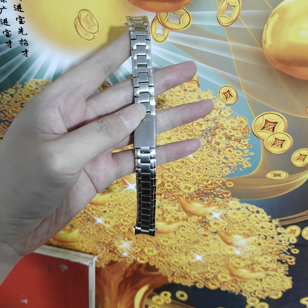 适配卡西欧16mm的空心弧口库存表带瑕疵表带