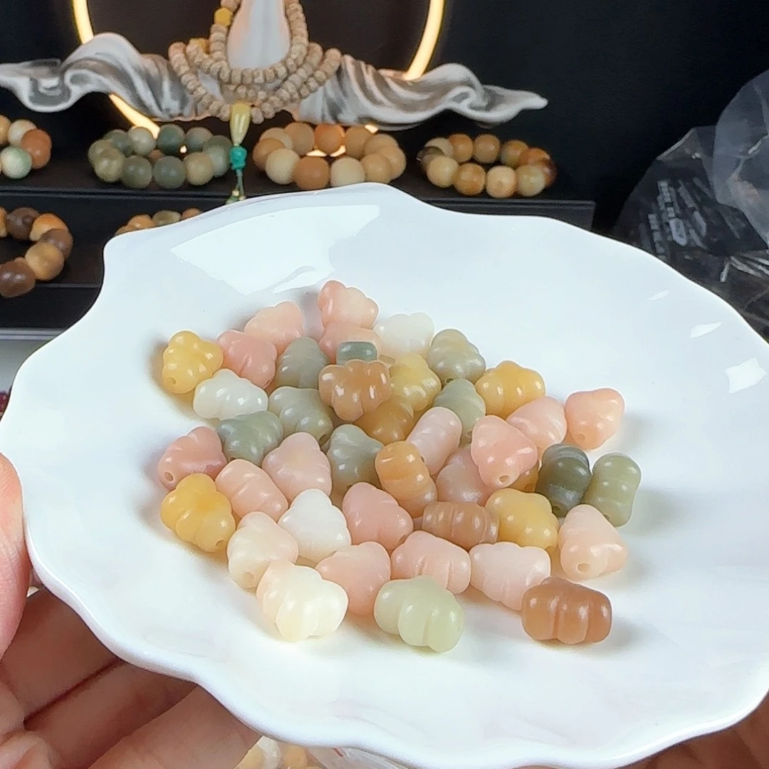 菩提根/象牙果手串卡13梦幻云朵22颗（拍2单➕宠3颗）