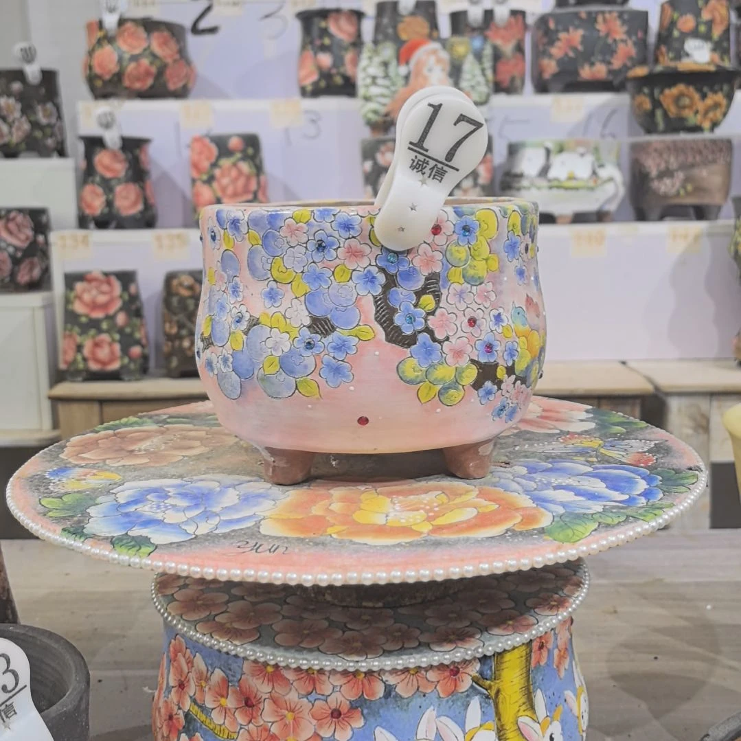 花盆红泥景德镇花盆