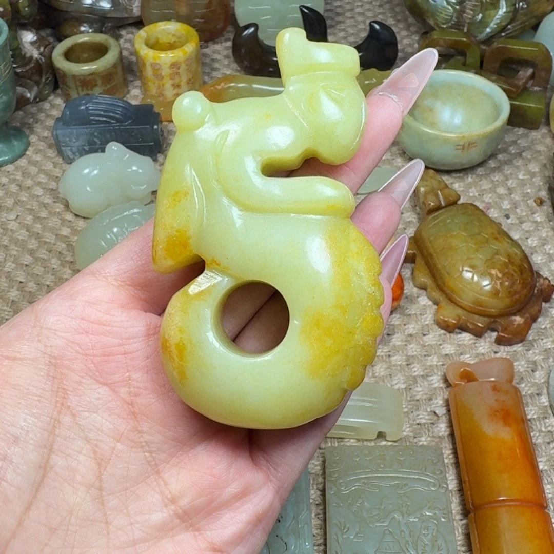 白玉菩提吊坠挂件