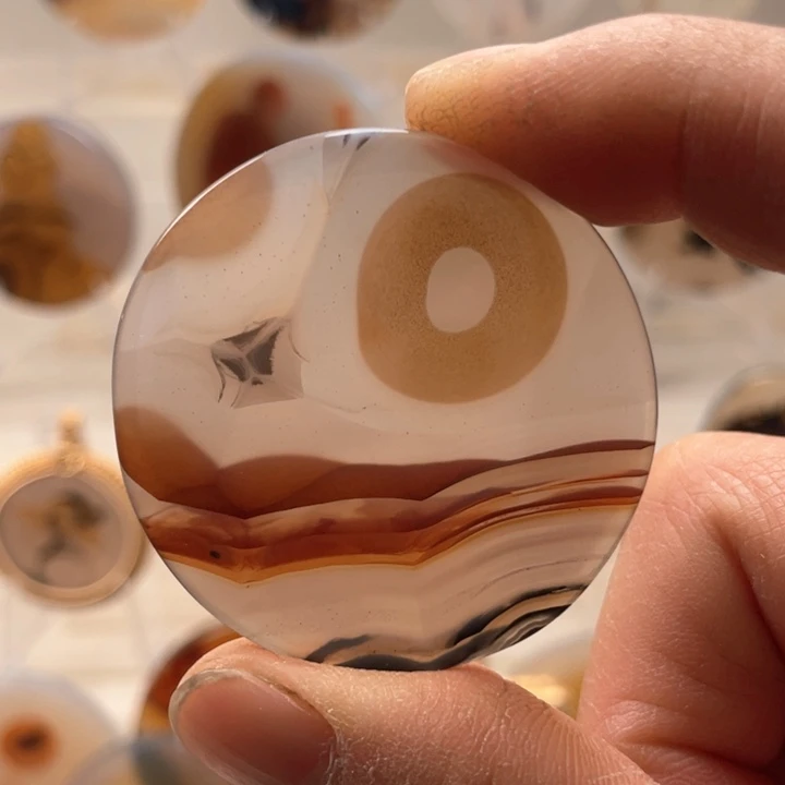 未镶嵌吊坠(不含链)玛瑙/玉髓