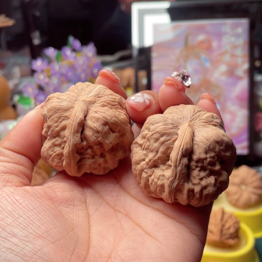 【闪购商品】文玩核桃把件民*一帆风顺