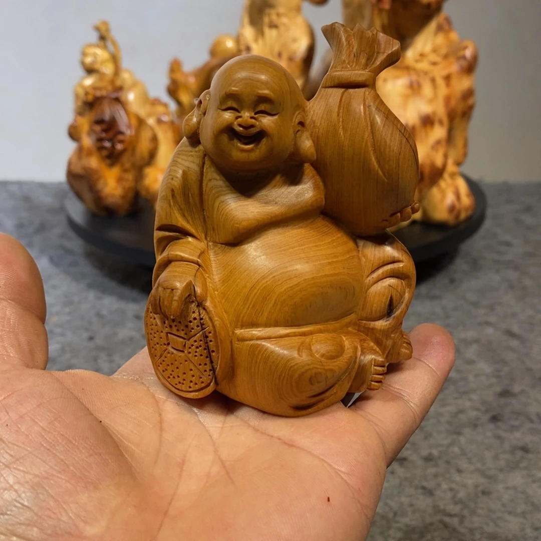 柏木（崖柏）木雕工艺品摆件家居装饰手把件