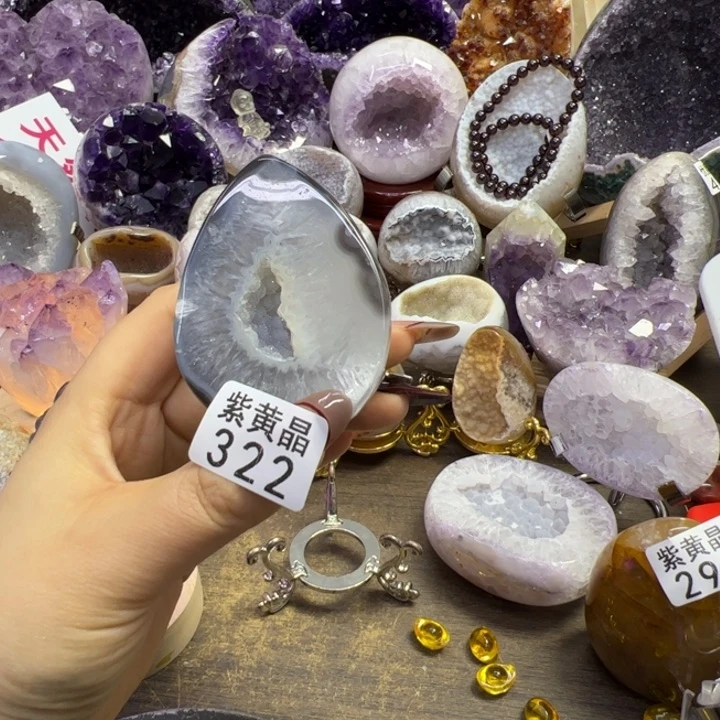 未镶嵌大型摆件（非配饰）紫晶322