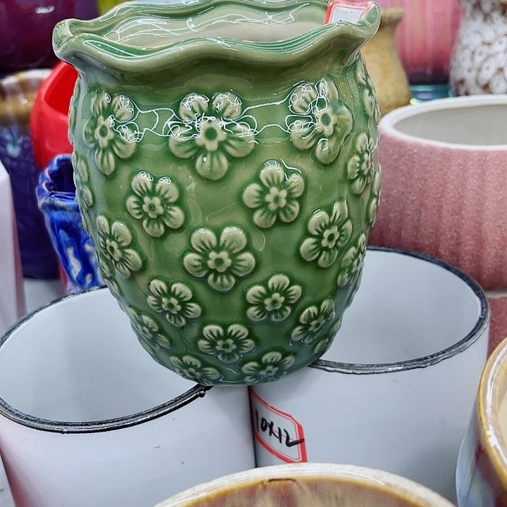 有孔.多肉陶瓷花盆！