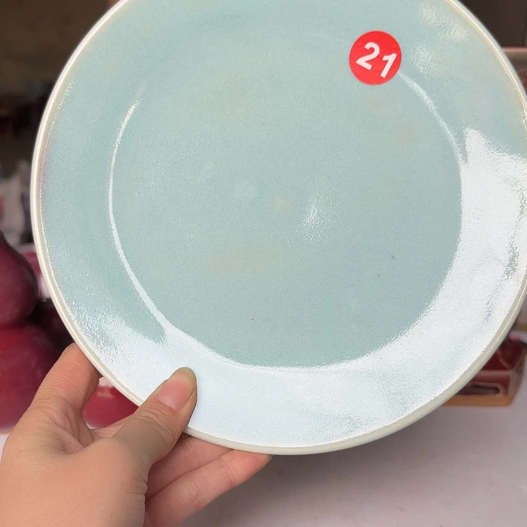 陶摆件郑家钧窑摆件微瑕