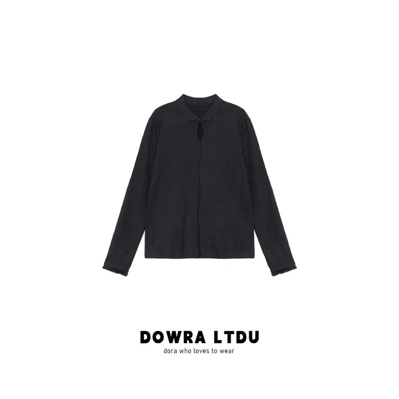 朵拉【】2025年春季新款纯色长袖百搭外套女DR-0310