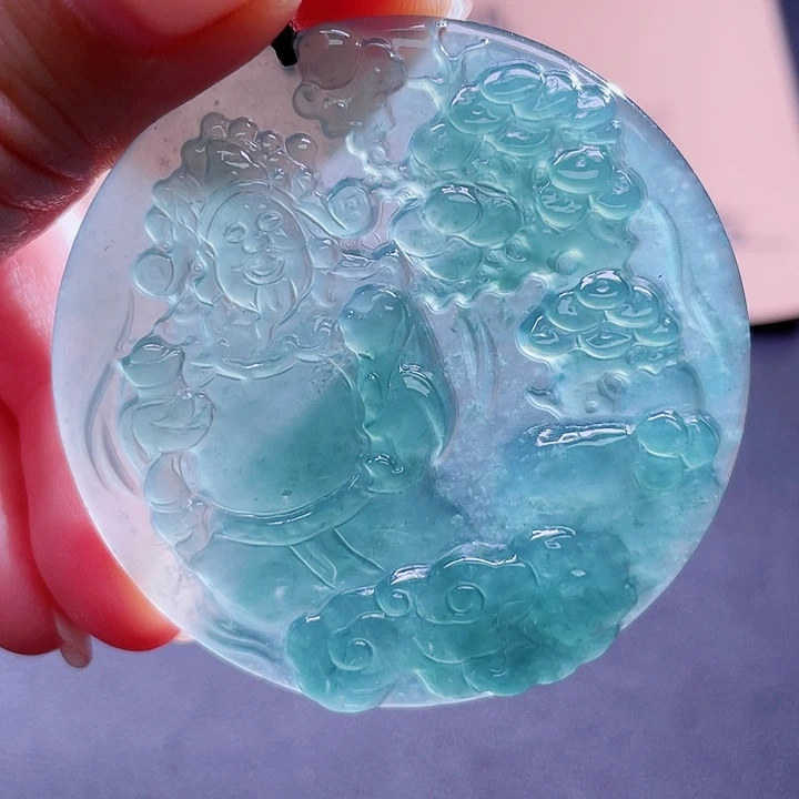 翡翠吊坠(不含链)未镶嵌