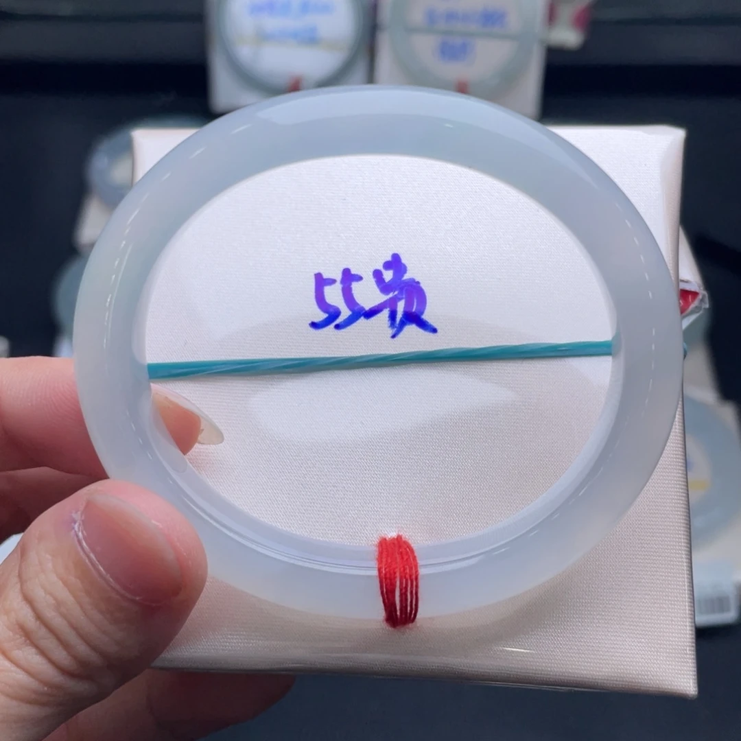 翡翠未镶嵌手镯翡翠手镯54