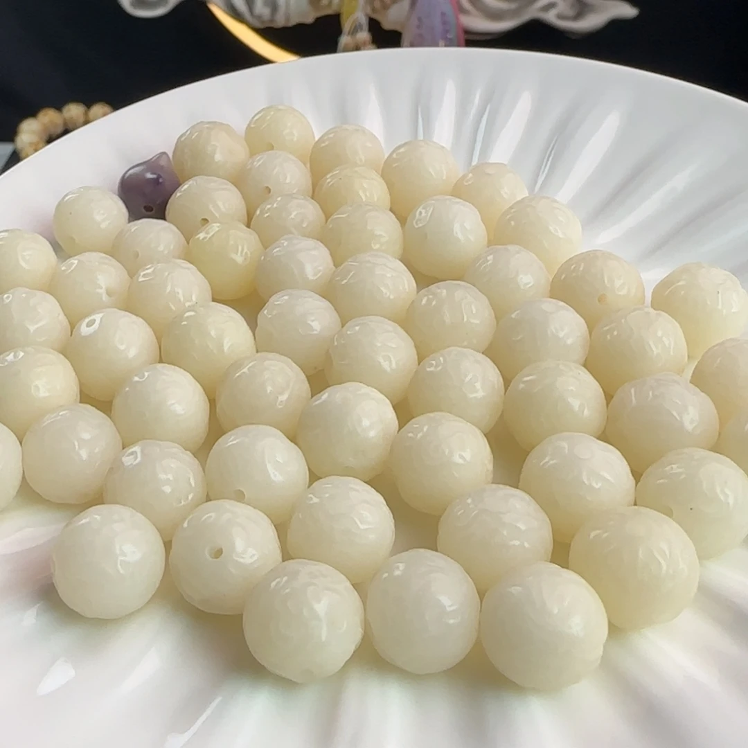 菩提根/象牙果吊坠卡12白色龙珠30颗卡牌➕20备珠