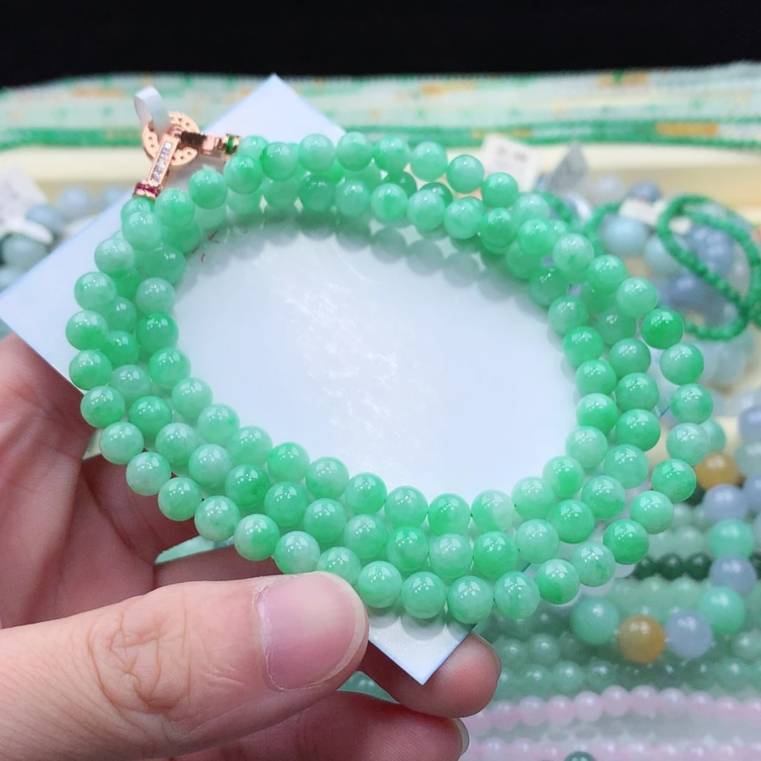 【闪购商品】项链未镶嵌翡翠缅甸天然A货翡翠