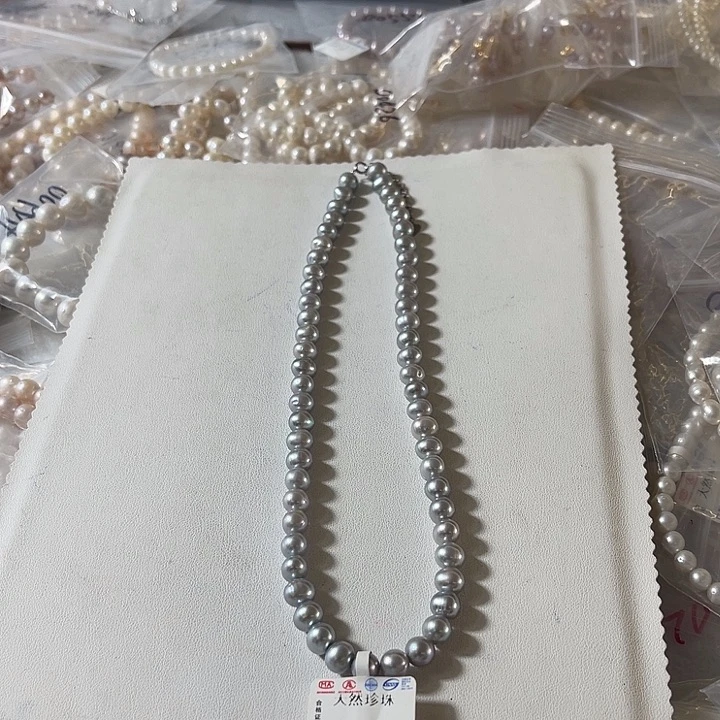 淡水珍珠颈饰银S925镶嵌00650