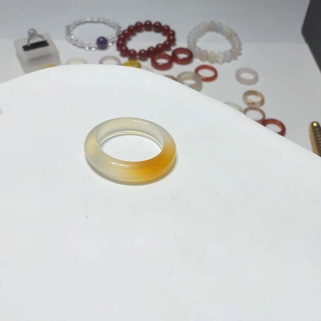 *****玛瑙/玉髓未镶嵌戒指港15/不退换