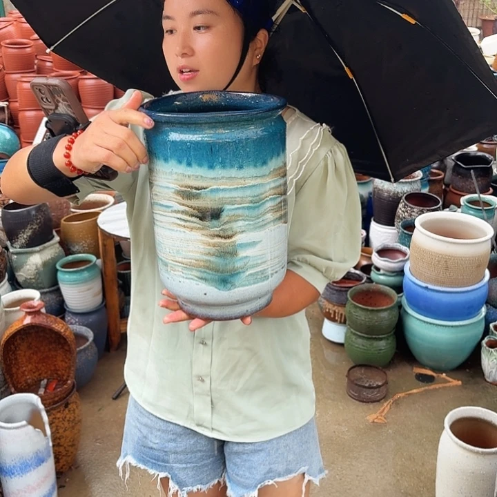 口20高30一个盆子。