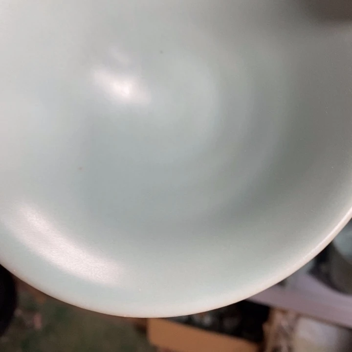 摆件小***哥抱朴汝瓷仿古微瑕