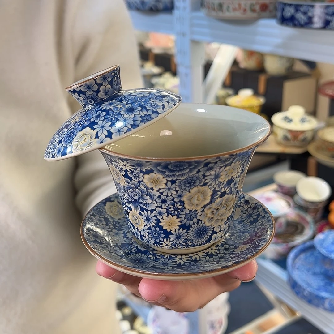 盖碗很漂亮我很喜欢