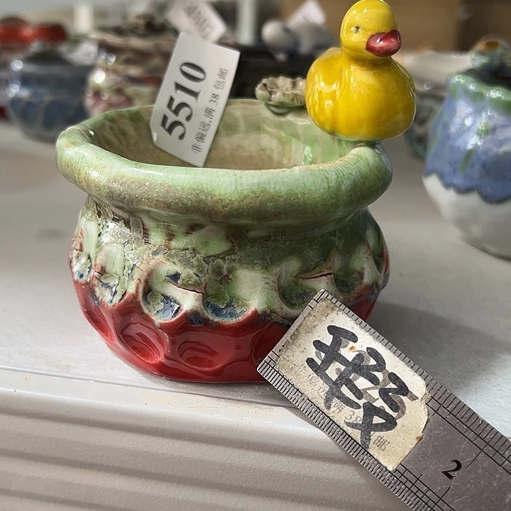 口6 手工花盆满30包邮