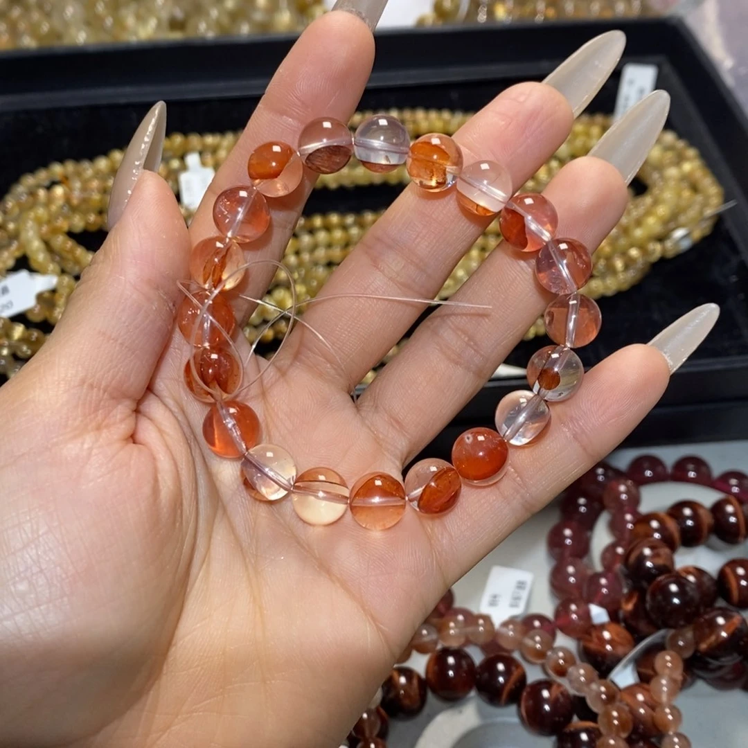 水晶手链未镶嵌。****。手链