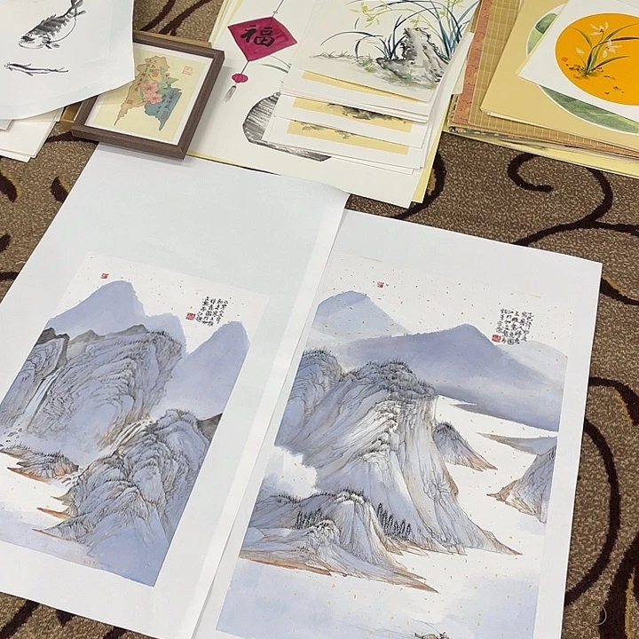 国画燕曾江老师作品66666666