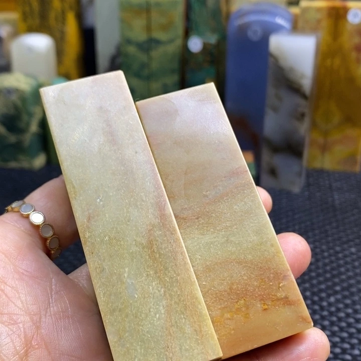 青田石风**远青田石印章石