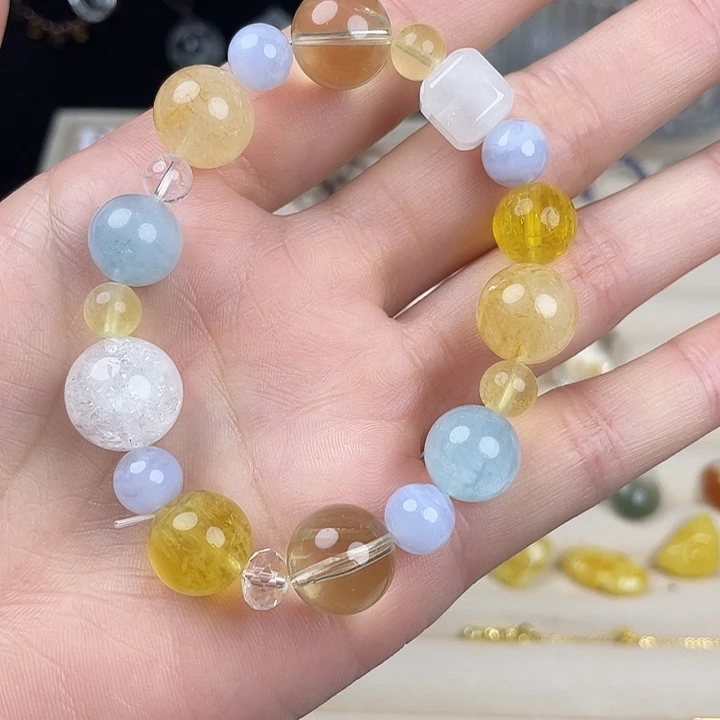 未镶嵌手链水晶多宝