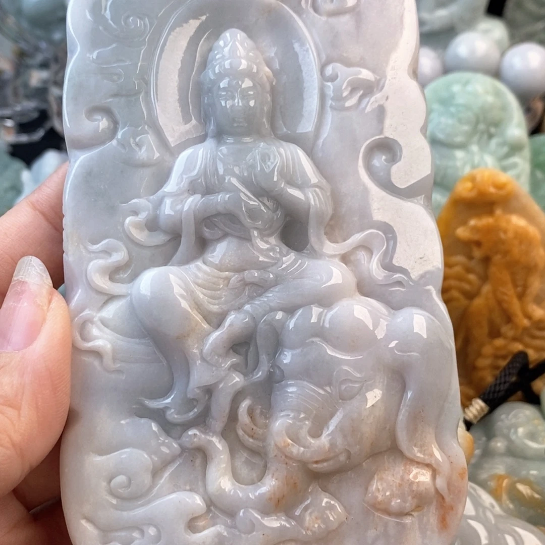 小***妹翡翠未镶嵌吊坠(不含链)