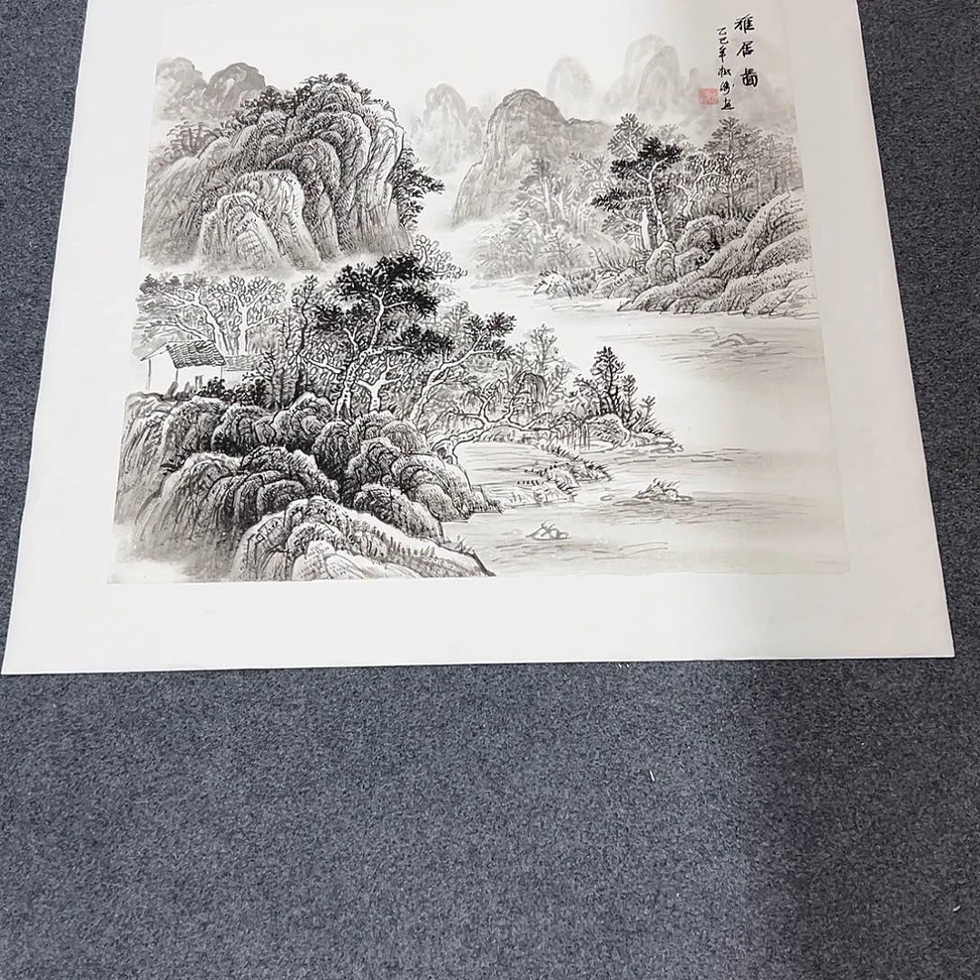 国画精品手绘作品