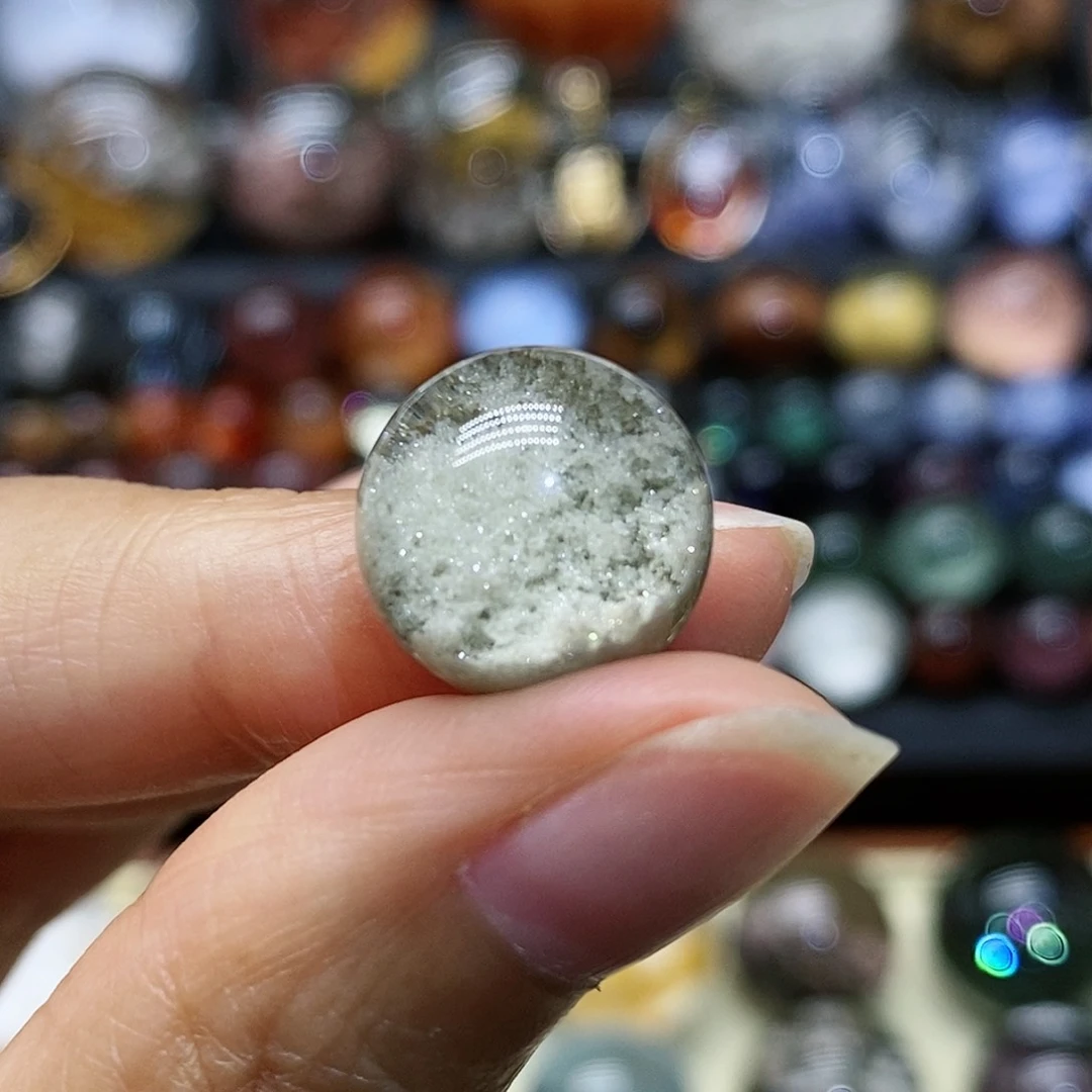 未镶嵌颈饰水晶嘻*天然精致水晶单珠