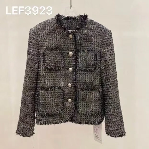 【ZHEN】3923 2025气质显瘦时尚百搭上新小众设计感外套