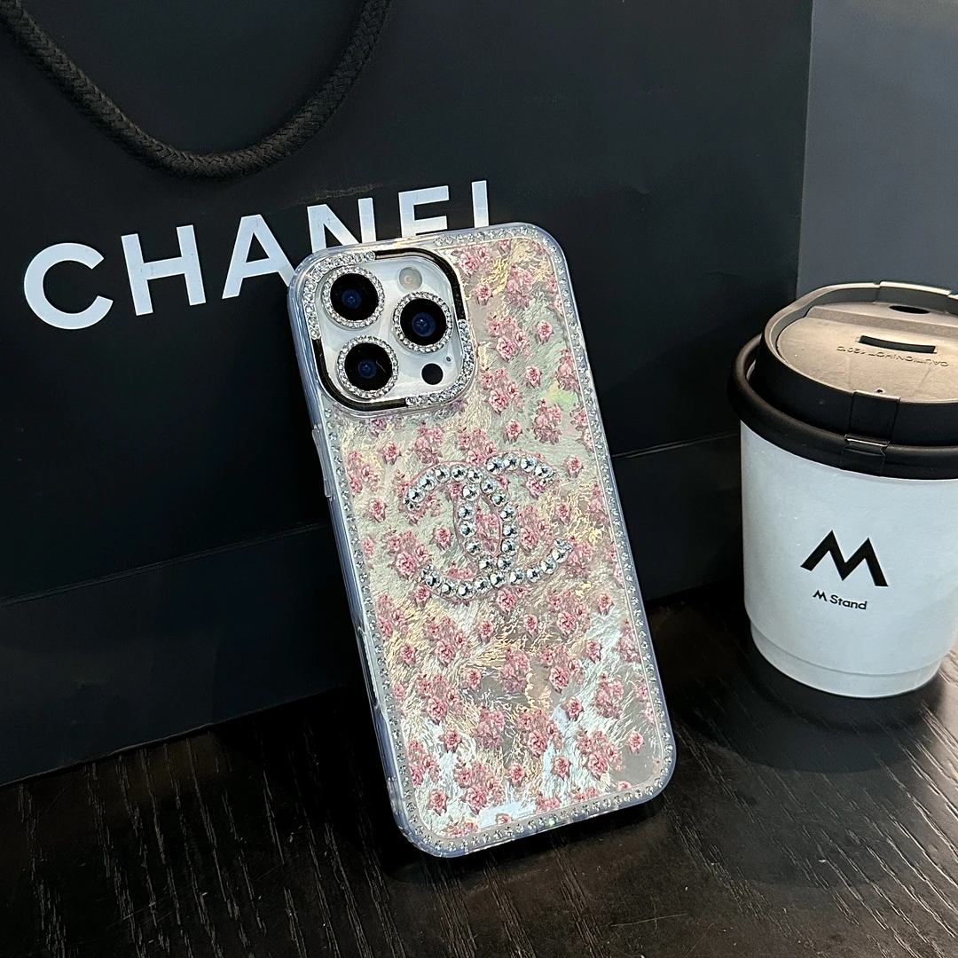 锡纸纹碎花适用iPhone16/15/14/13手机壳苹果潮流防摔创意保护壳